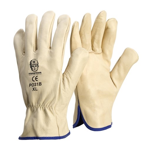 FRONTIER GLOVE COWHIDE RIGGER BEIGE L 